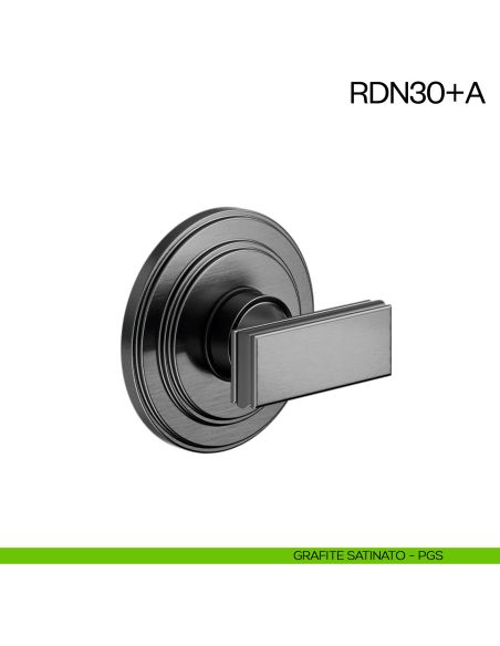 Nottolino per porta RDN30 dnd Handles grafite satinato
