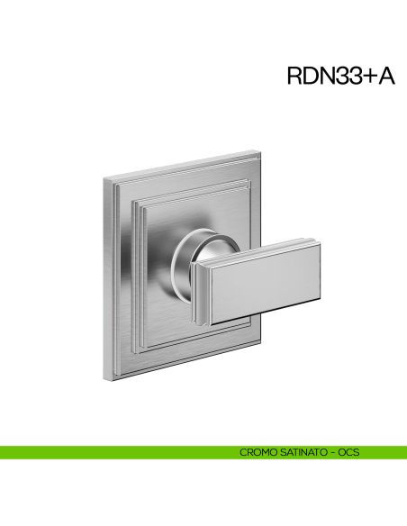 Nottolino per porta RDN33 dnd Handles cromo satinato