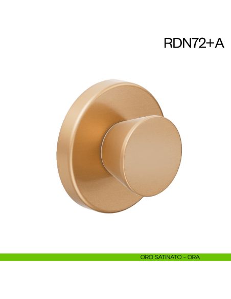 Nottolino per porta RDN72 dnd Handles oro satinato