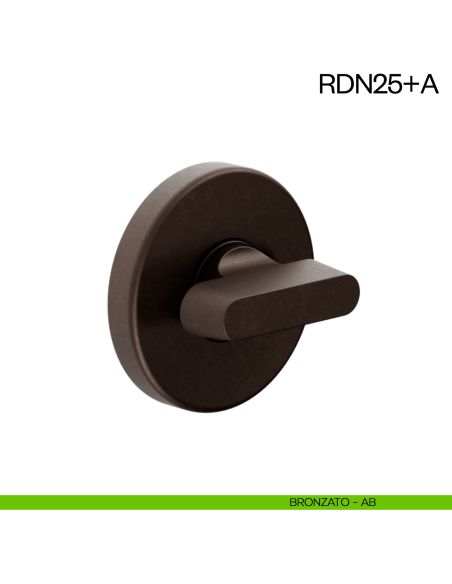 Nottolino per porta RDN25 dnd Handles bronzato