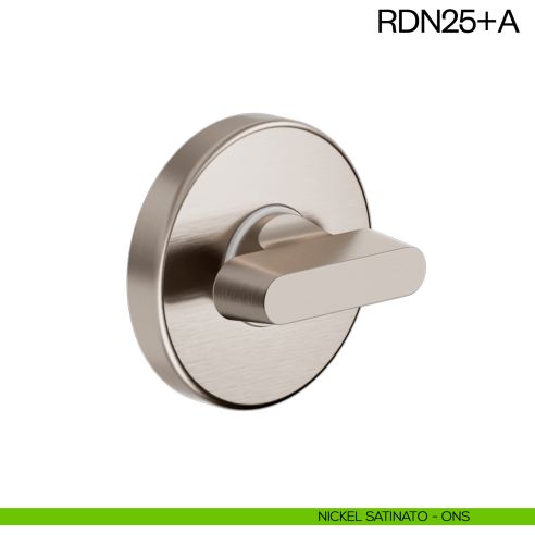 Nottolino per porta RDN25 dnd Handles nickel satinato