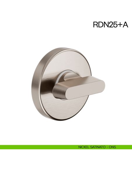 Nottolino per porta RDN25 dnd Handles nickel satinato