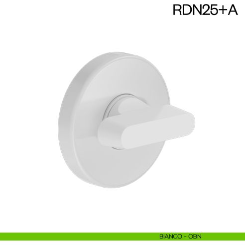 Nottolino per porta RDN25 dnd Handles bianco