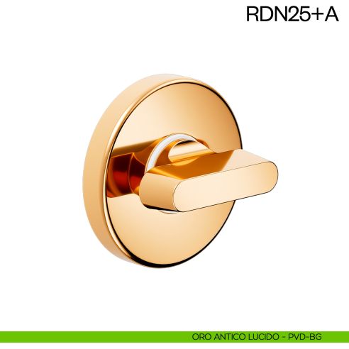 Nottolino per porta RDN25 dnd Handles oro antico lucido