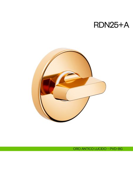 Nottolino per porta RDN25 dnd Handles oro antico lucido