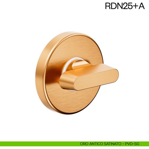 Nottolino per porta RDN25 dnd Handles oro antico satinato