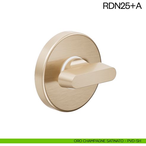 Nottolino per porta RDN25 dnd Handles oro champagne satinato
