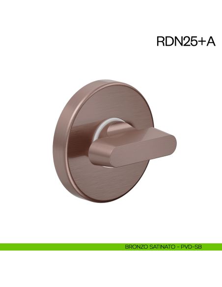 Nottolino per porta RDN25 dnd Handles bronzo satinato