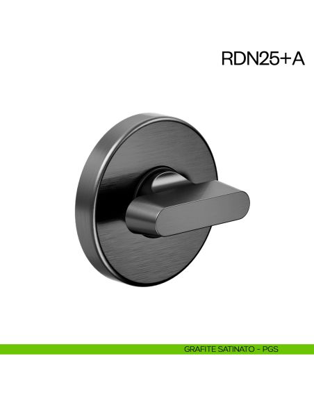 Nottolino per porta RDN25 dnd Handles grafite satinato