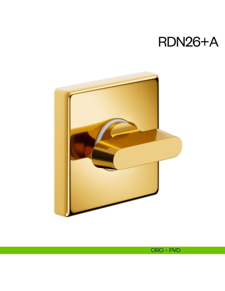Nottolino per porta RDN26 dnd Handles oro lucido