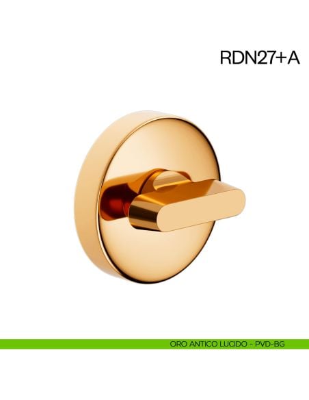 Nottolino per porta RDN27 dnd Handles oro antico lucido