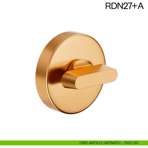 Nottolino per porta RDN27 dnd Handles oro antico satinato
