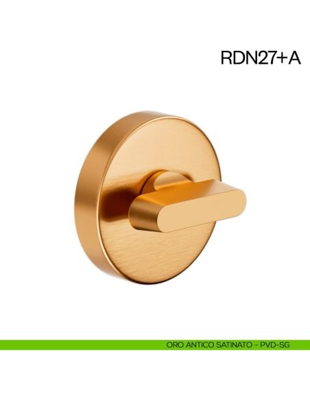 Nottolino per porta RDN27 dnd Handles oro antico satinato