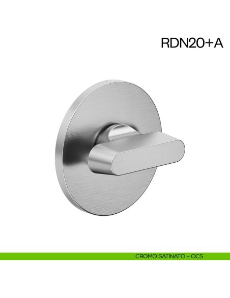 Nottolino per porta RDN20 dnd Handles cromo satinato