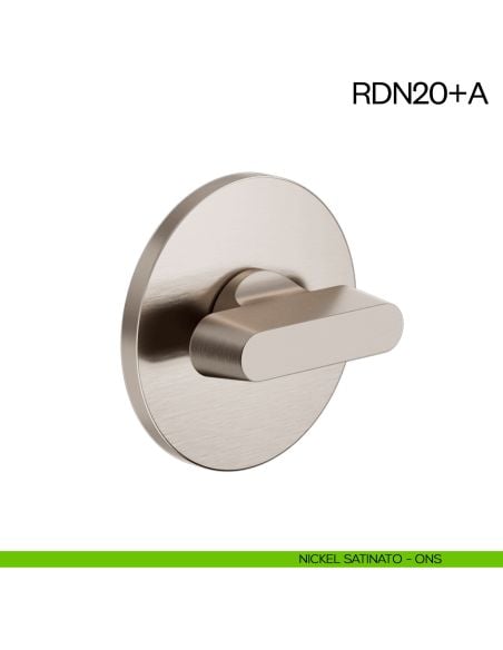 Nottolino per porta RDN20 dnd Handles nickel satinato