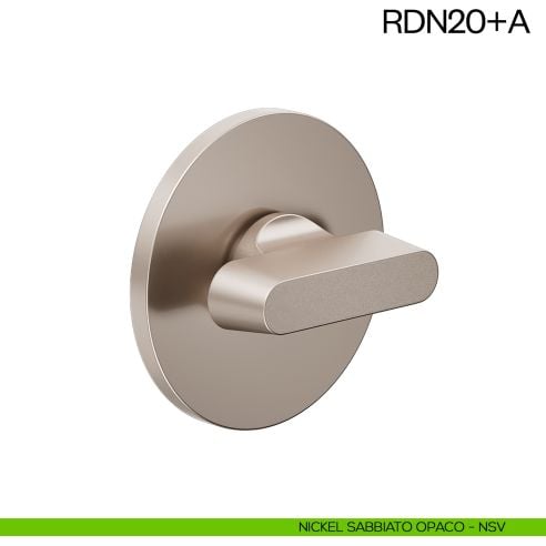 Nottolino per porta RDN20 dnd Handles nickel sabbiato opaco