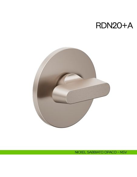 Nottolino per porta RDN20 dnd Handles nickel sabbiato opaco