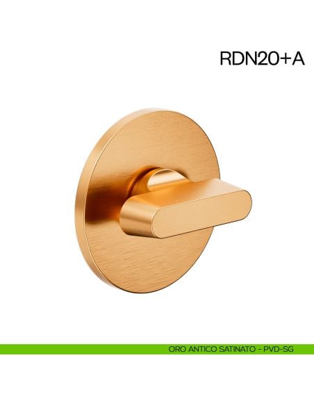 Nottolino per porta RDN20 dnd Handles oro antico satinato