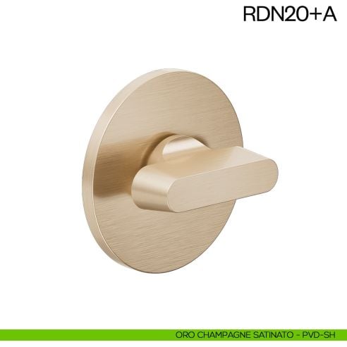 Nottolino per porta RDN20 dnd Handles oro champagne satinato