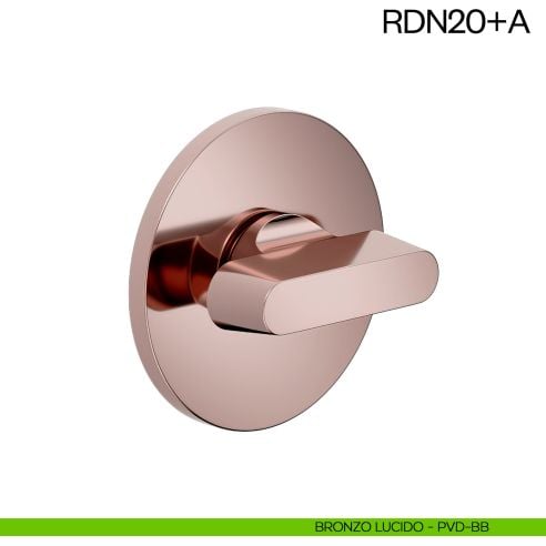 Nottolino per porta RDN20 dnd Handles bronzo lucido