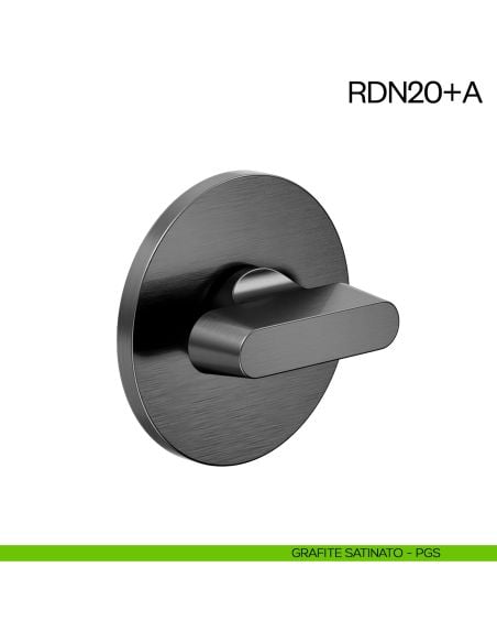 Nottolino per porta RDN20 dnd Handles grafite satinato