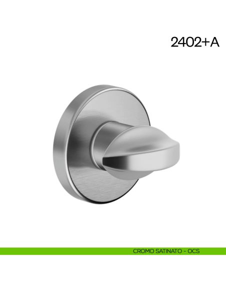 Nottolino per porta 2402 dnd Handles cromo satinato