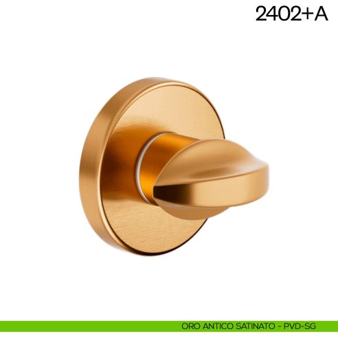 Nottolino per porta 2402 dnd Handles oro antico satinato