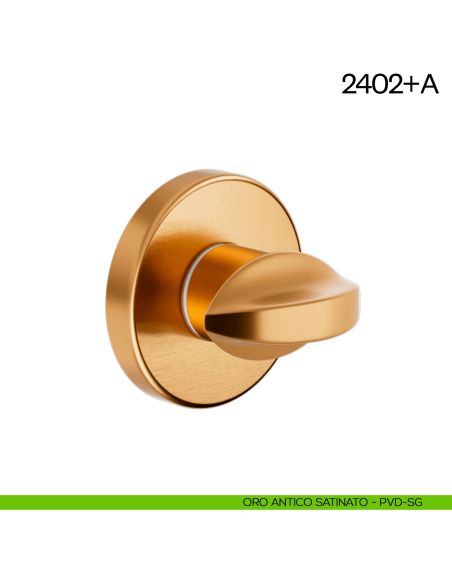 Nottolino per porta 2402 dnd Handles oro antico satinato
