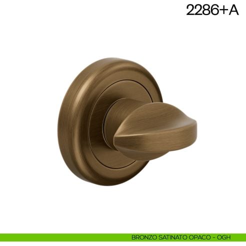 Nottolino per porta 2286 dnd Handles bronzo satinato opaco