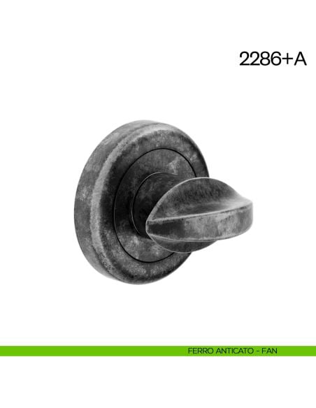 Nottolino per porta 2286 dnd Handles ferro anticato