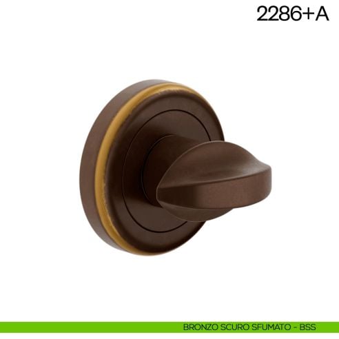 Nottolino per porta 2286 dnd Handles bronzo scuro sfumato