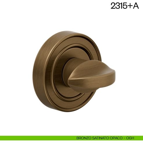 Nottolino per porta 2315 dnd Handles bronzo satinato opaco