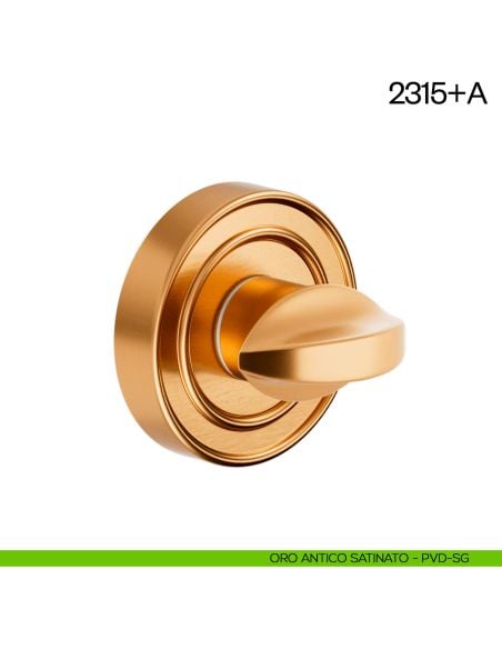 Nottolino per porta 2315 dnd Handles oro antico satinato