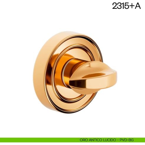 Nottolino per porta 2315 dnd Handles oro antico lucido