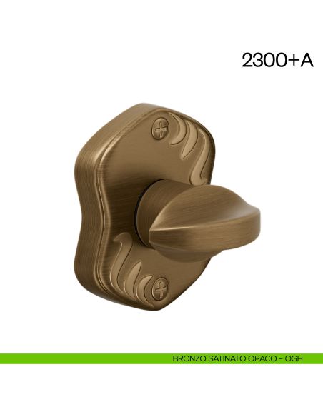 Nottolino per porta 2300 dnd Handles bronzo satinato opaco