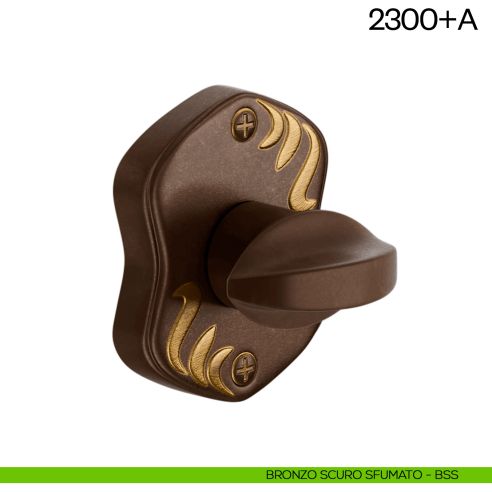 Nottolino per porta 2300 dnd Handles bronzo scuro sfumato