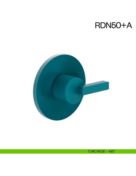 Nottolino per porta Timeless dnd Handles turchese