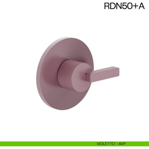 Nottolino per porta Timeless dnd Handles violetto