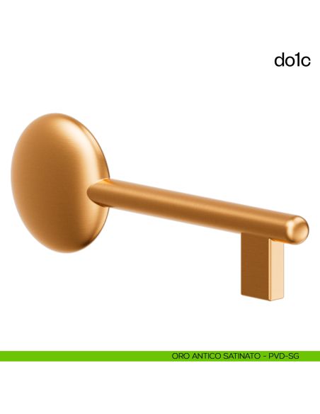 Chiave per porta interna Dolce dnd Handles oro antico satinato