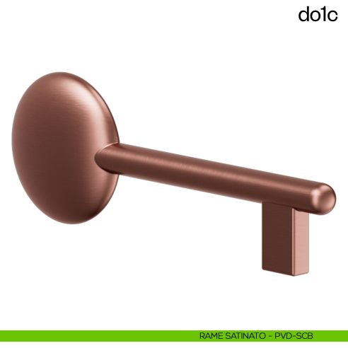 Chiave per porta interna Dolce dnd Handles rame satinato