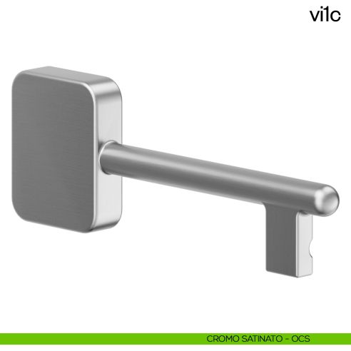 Chiave per porta interna VI1C dnd Handles cromo satinato