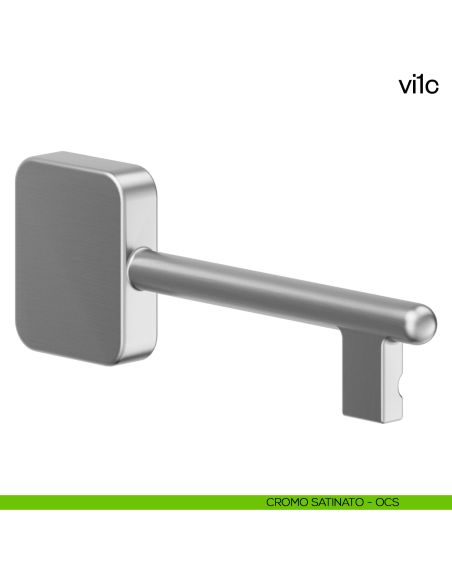 Chiave per porta interna VI1C dnd Handles cromo satinato