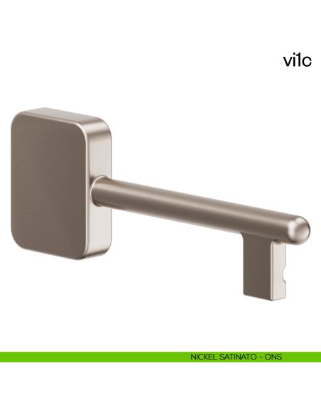 Chiave per porta interna VI1C dnd Handles nickel satinato