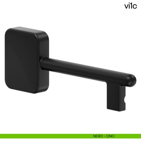 Chiave per porta interna VI1C dnd Handles nero