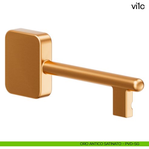Chiave per porta interna VI1C dnd Handles oro antico satinato