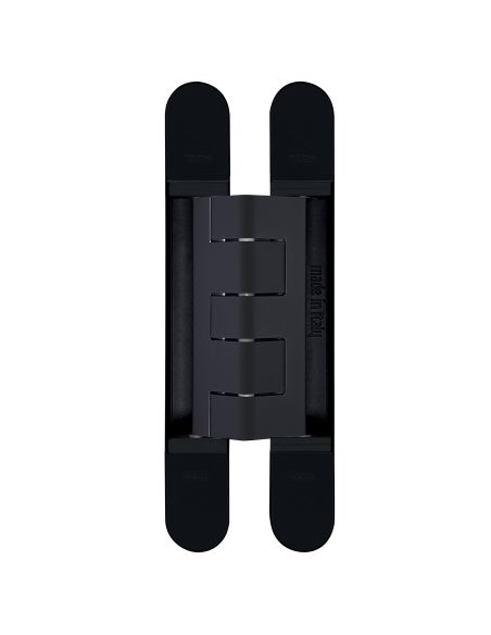 Cerniera a scomparsa regolabile per porte pesanti Ceam 1432 - zama verniciato nero opaco