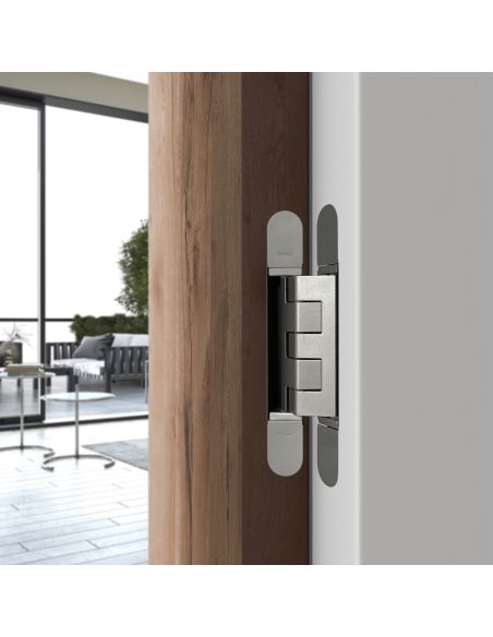 Cerniera a scomparsa regolabile per porte pesanti Ceam 1432