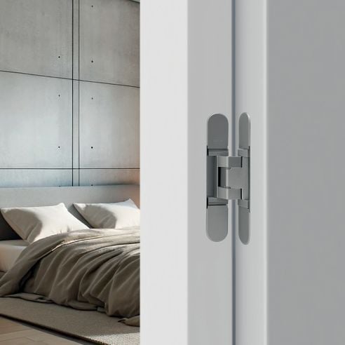 Cerniera a scomparsa regolabile per porte Ceam 1428