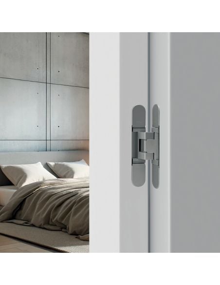 Cerniera a scomparsa regolabile per porte Ceam 1428