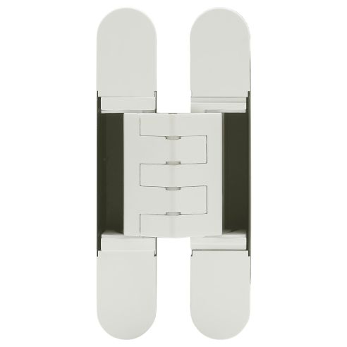 Cerniera a scomparsa regolabile per porte pesanti Ceam 1431 - zama verniciato bianco